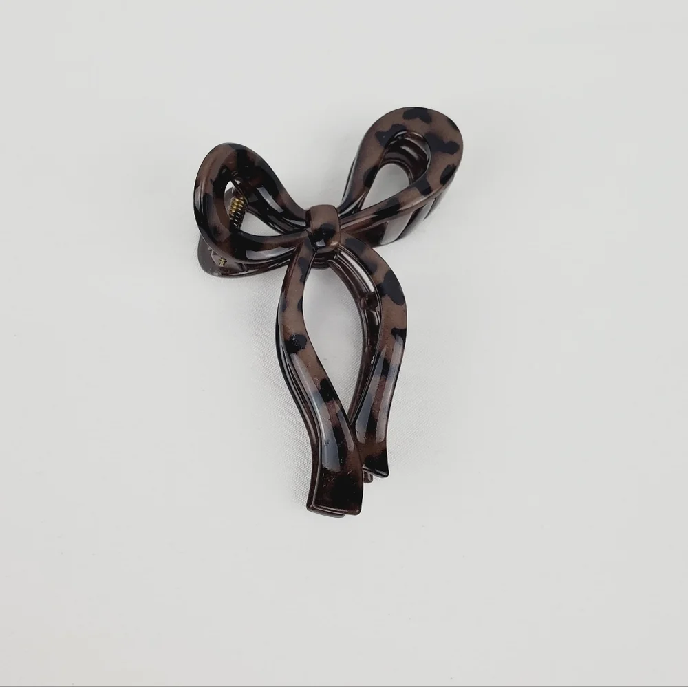 Leopard Print Claw Clip Hair Accessories